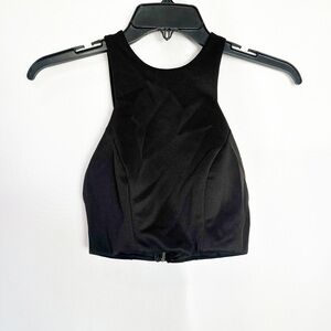 Speechless Black Crop Top